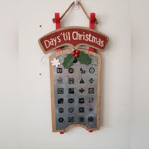 Magnetic hanging Advent Calendar